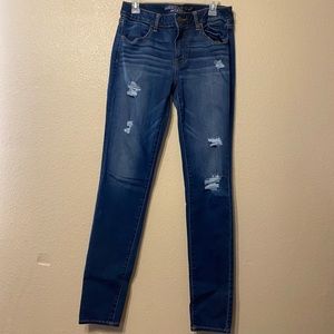 American Eagle ripped jeans